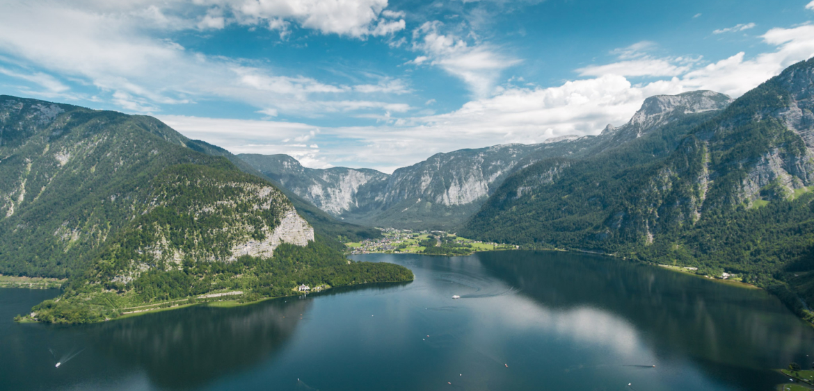 hallstädter see hallstadt österreich